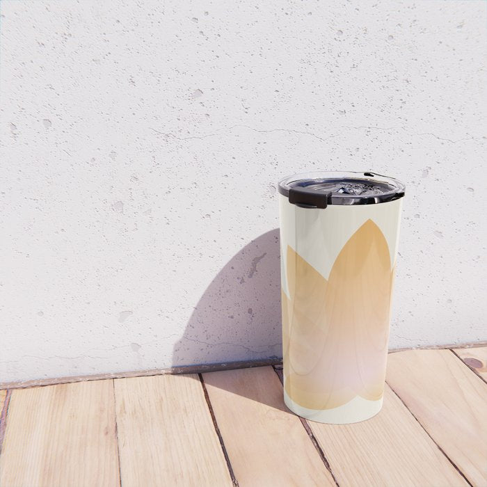 Lotus Flower Minimalism I Travel Mug Gallery Image 4