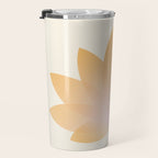 Lotus Flower Minimalism I Travel Mug Gallery Image 3