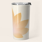 Lotus Flower Minimalism I Travel Mug Gallery Image 2