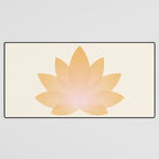 Lotus Flower Minimalism I Desk Mat Gallery Image 3