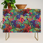 Vintage Floral Neon Credenza Gallery Image 1