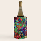 Vintage Floral Neon Wine Chiller Gallery Image 2