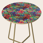 Vintage Floral Neon Side Table Gallery Image 2