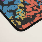 Vintage Floral Neon Desk Mat Gallery Image 4