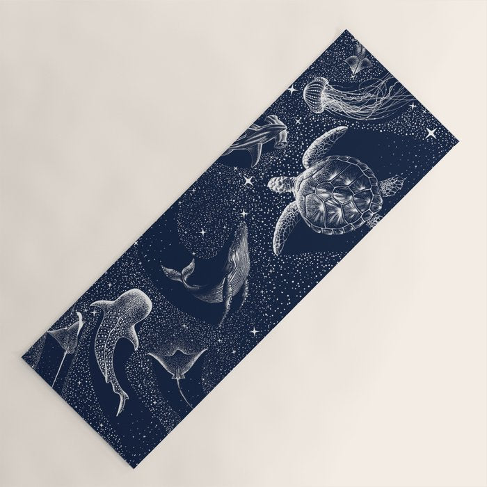 Cosmic Ocean Yoga Mat Gallery Image 1