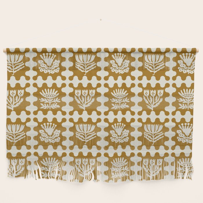 FOLKFLOWER MARIGOLD Wall Hanging Gallery Image 1