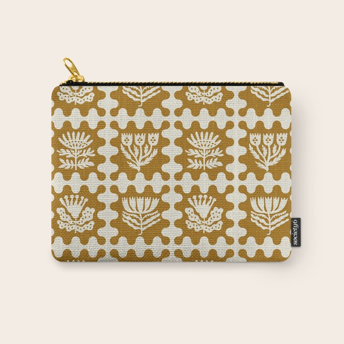 FOLKFLOWER MARIGOLD Carry All Pouch Gallery Image 1