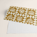 FOLKFLOWER MARIGOLD Wrapping Paper Gallery Image 2