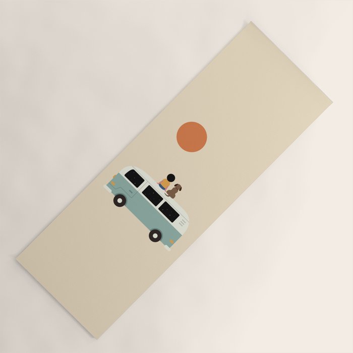 Slow Down Yoga Mat Gallery Image 1