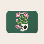 Spooky Flower Ideas Bath Mat Gallery Image 1