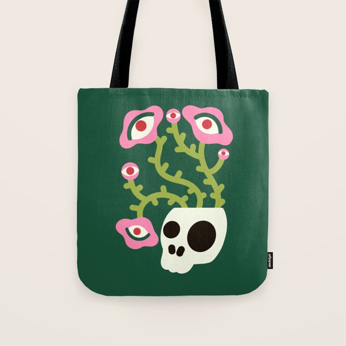 Spooky Flower Ideas Tote Bag Gallery Image 1