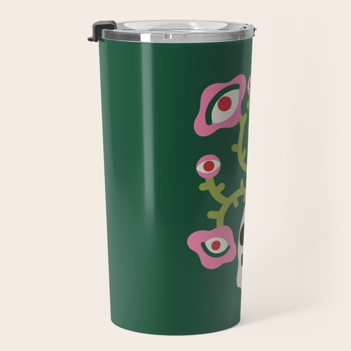 Spooky Flower Ideas Travel Mug Gallery Image 3