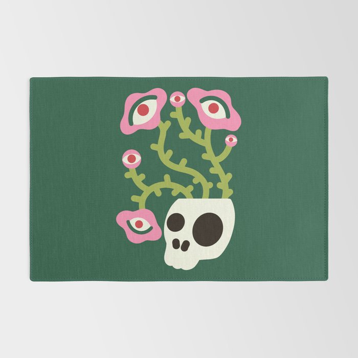 Spooky Flower Ideas Rug Gallery Image 2