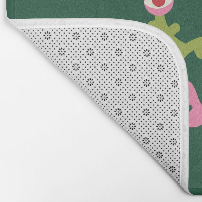 Spooky Flower Ideas Bath Mat Gallery Image 2