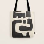 Modern Abstract Minimal Shapes 4 Tote Bag Gallery Image 1