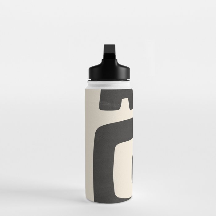 Modern Abstract Minimal Shapes 4 Water Bottle Gallery Image 3