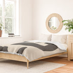 Modern Abstract Minimal Shapes 4 Duvet Cover Gallery Image 2