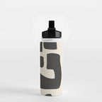 Modern Abstract Minimal Shapes 4 Water Bottle Gallery Image 2