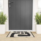 Modern Abstract Minimal Shapes 4 Welcome Mat Gallery Image 3