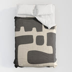Modern Abstract Minimal Shapes 4 Comforter Gallery Image 6