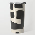 Modern Abstract Minimal Shapes 4 Travel Mug Gallery Image 2