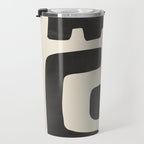 Modern Abstract Minimal Shapes 4 Travel Mug Gallery Image 3