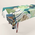Indigo Plant II Tablecloth Gallery Image 1