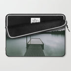 Moody Lake Dock Laptop Sleeve Gallery Image 2