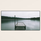 Moody Lake Dock Desk Mat Gallery Image 3