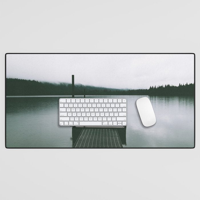Moody Lake Dock Desk Mat Gallery Image 1