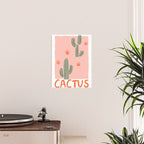 Hand drawn cactus plant doodle art Poster Gallery Image 2