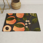 Peaches Botanical Art 1 Rug Gallery Image 1