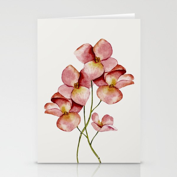 Soft Flowers Stationery Card Gallery Image 2