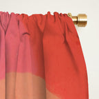 Abstract Art Sunset Girl 3 Window Curtain Gallery Image 2
