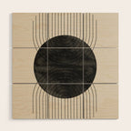 Midcentury Modern Decor Wood Wall Art Gallery Image 1