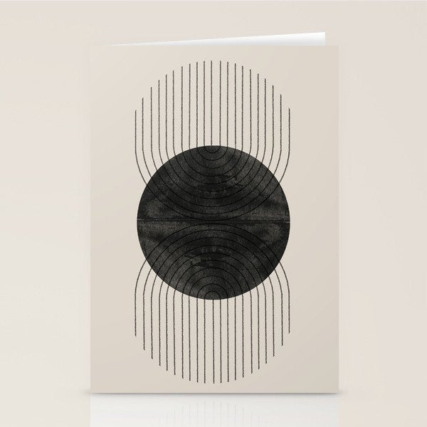 Midcentury Modern Decor Stationery Card Gallery Image 1