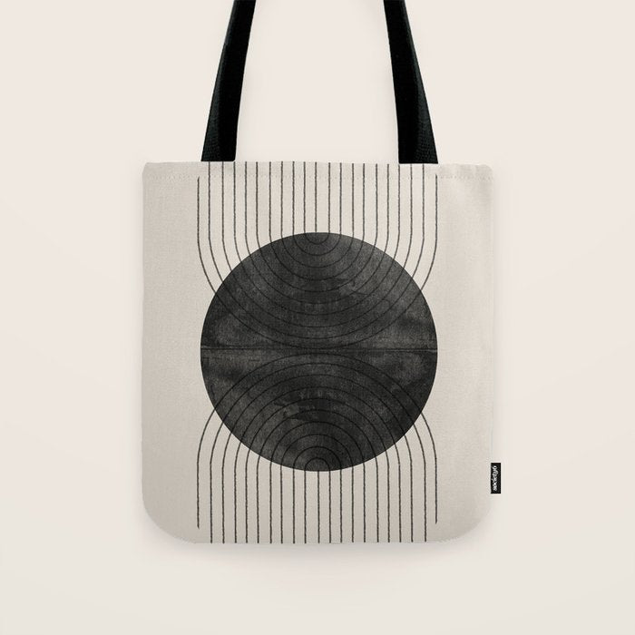 Midcentury Modern Decor Tote Bag Gallery Image 1