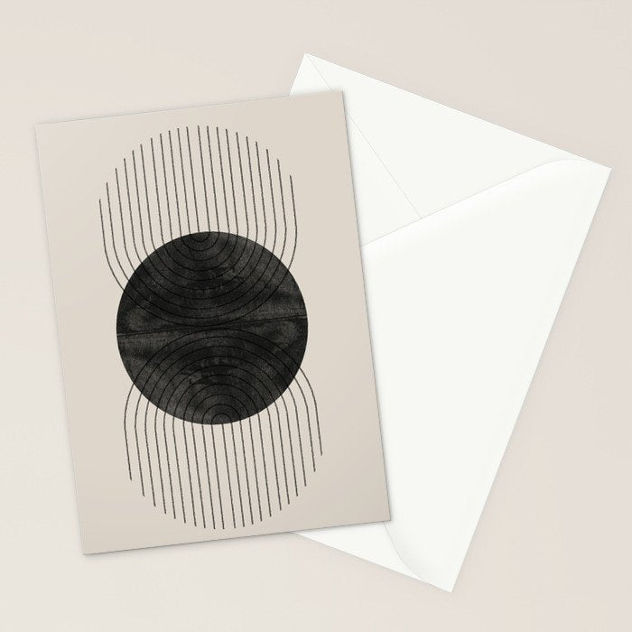 Midcentury Modern Decor Stationery Card Gallery Image 2
