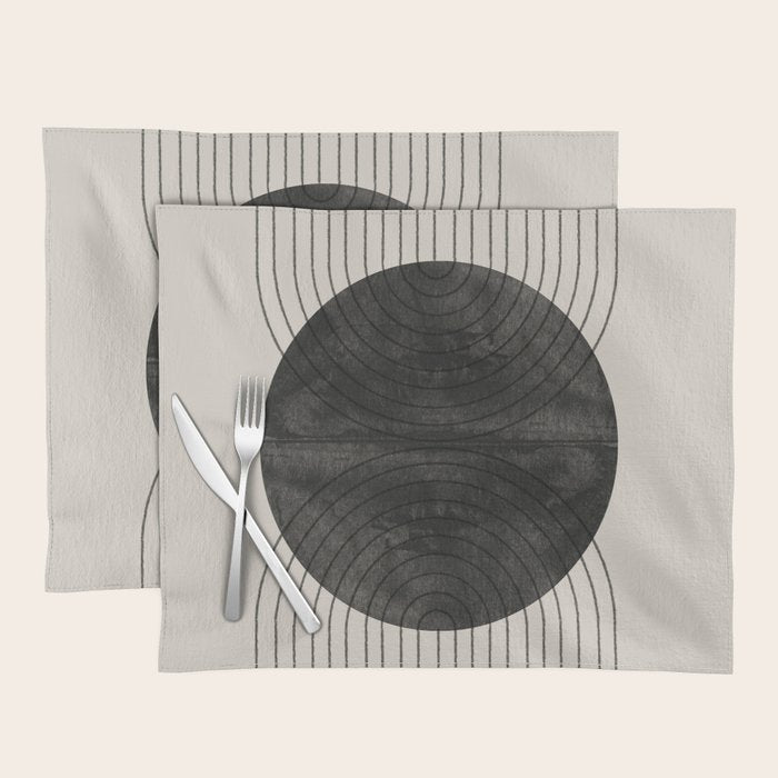 Midcentury Modern Decor Placemat Gallery Image 1