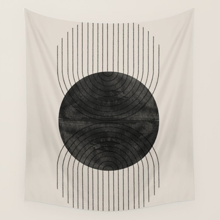 Midcentury Modern Decor Wall Tapestry Gallery Image 4