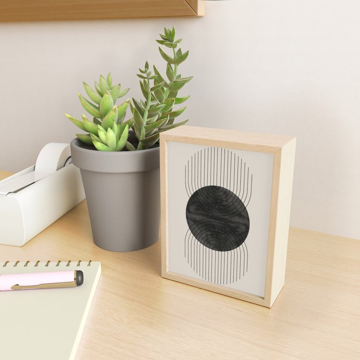 Midcentury Modern Decor Mini Art Print Gallery Image 2