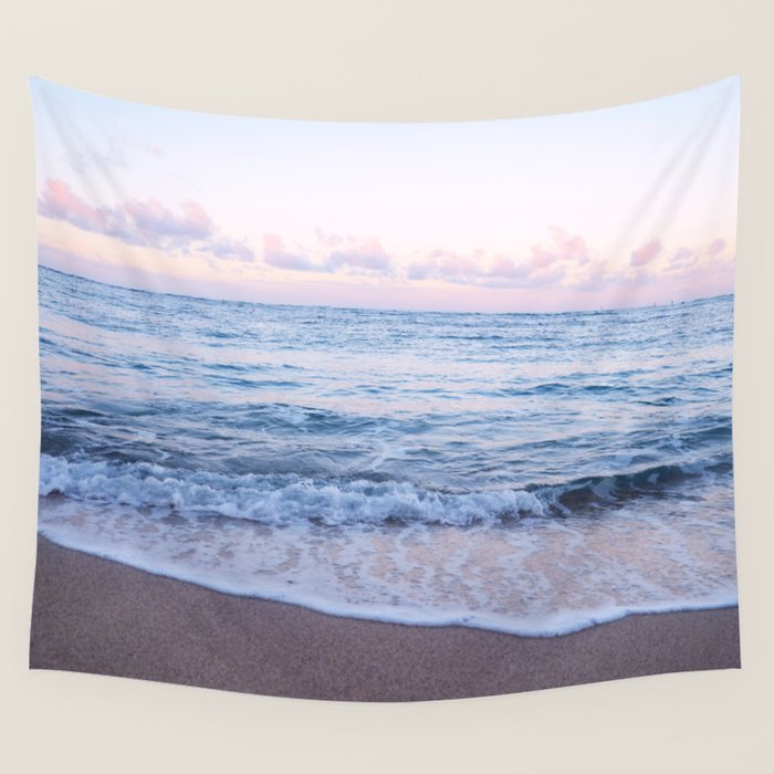 Ocean Morning Wall Tapestry Gallery Image 4