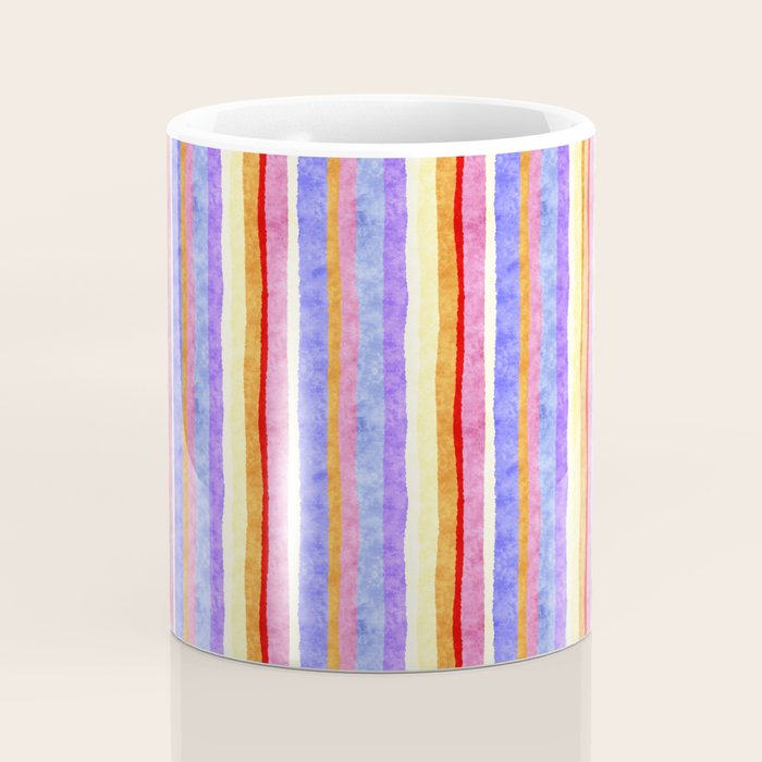Colorful tye&die stripes Coffee Mug Gallery Image 4