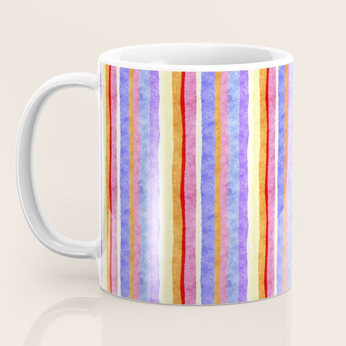 Colorful tye&die stripes Coffee Mug Gallery Image 3