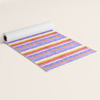 Colorful tye&die stripes Yoga Mat Gallery Image 2