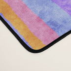 Colorful tye&die stripes Desk Mat Gallery Image 4