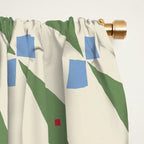 Simple Hand-cut Pattern #4 Window Curtain Gallery Image 2