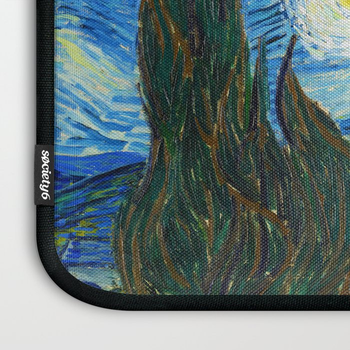 Vincent van Gogh Starry Night Laptop Sleeve Gallery Image 3