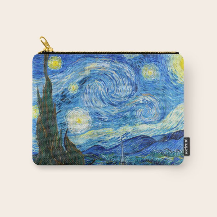 Vincent van Gogh Starry Night Carry All Pouch Gallery Image 1