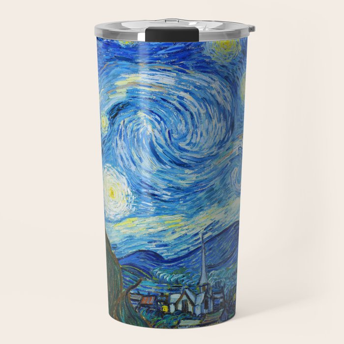 Vincent van Gogh Starry Night Travel Mug Gallery Image 1